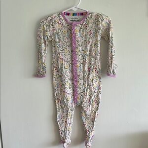 Magnetic Me Modal Floral Sleeper with Ruffles